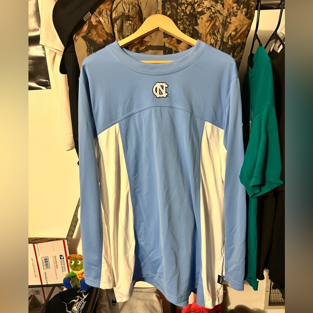 Y2K UNC Jordan long sleeve warmup shirt